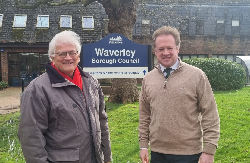 Greg and Peter at Waverley